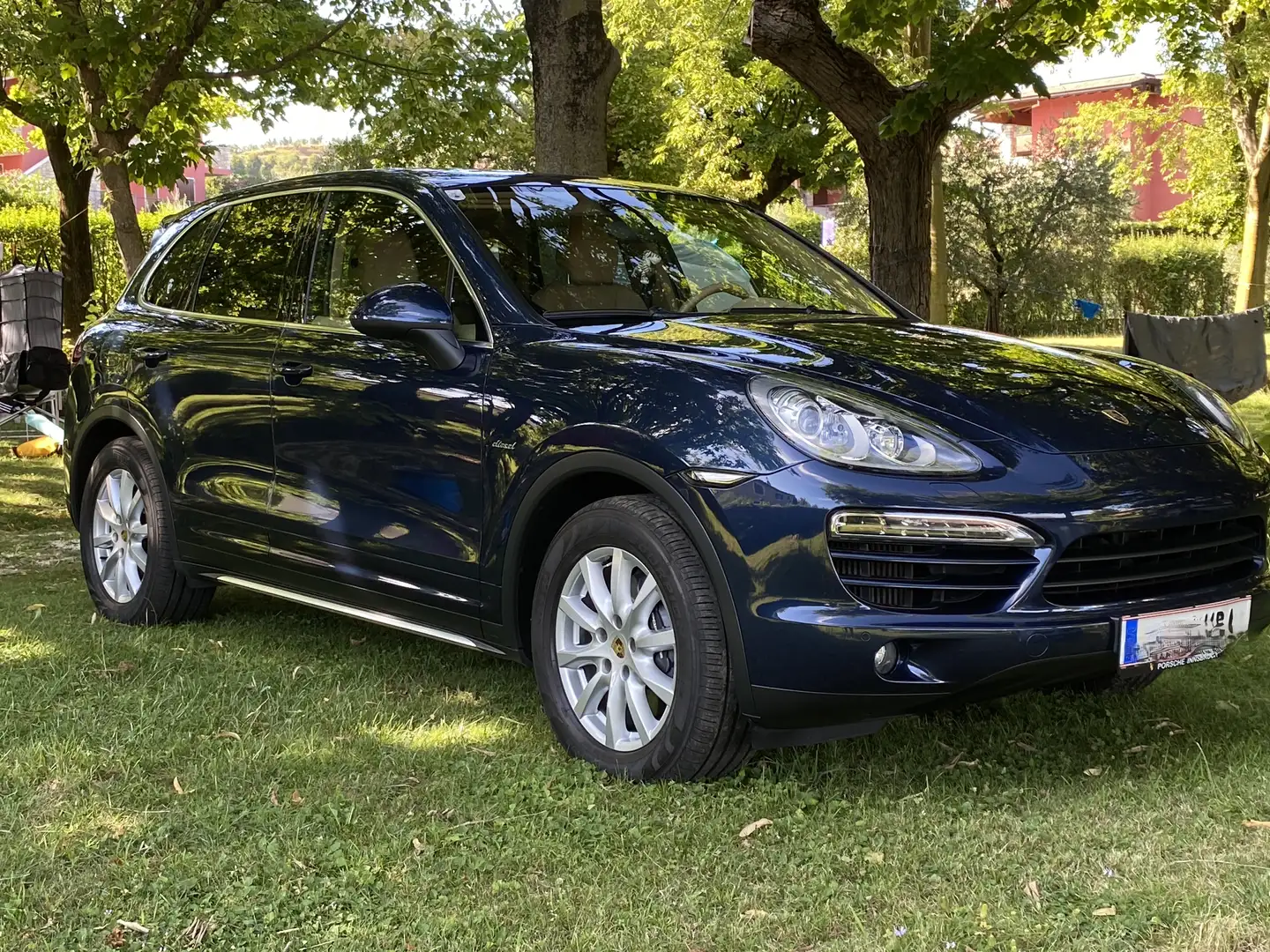 Porsche Cayenne Cayenne II 3,0 Diesel Aut. Blau - 2