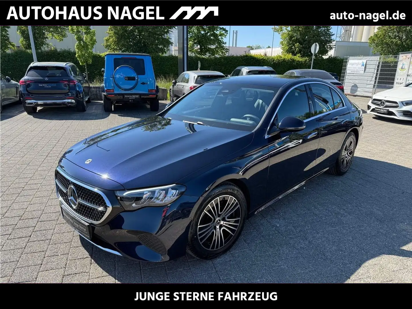 Mercedes-Benz E 220 d Avantgarde Advanced*StandHz*DISTRONIC* Blau - 1