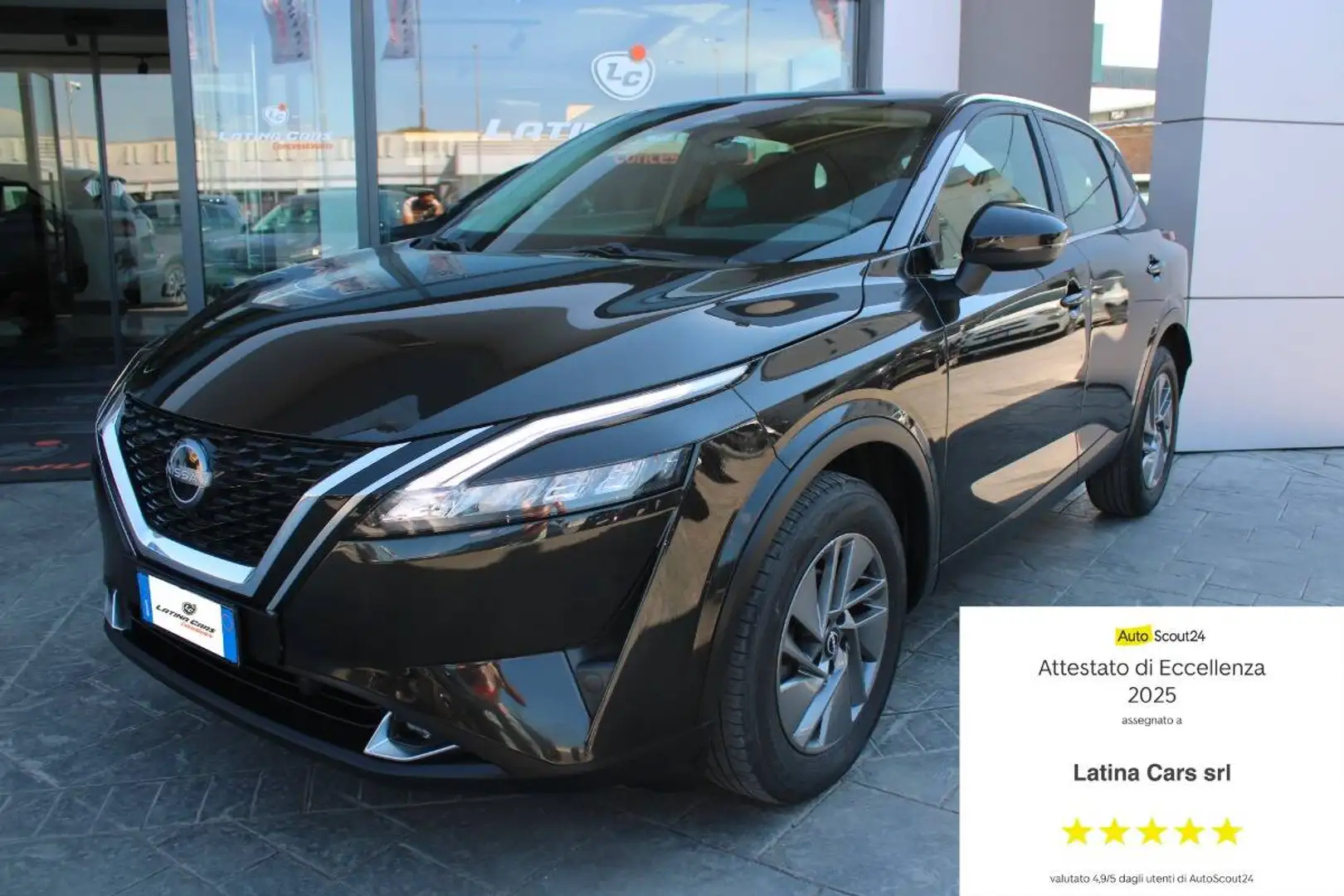 Nissan Qashqai 1.3 mhev Business 2wd 140cv con CarPlay Nero - 1