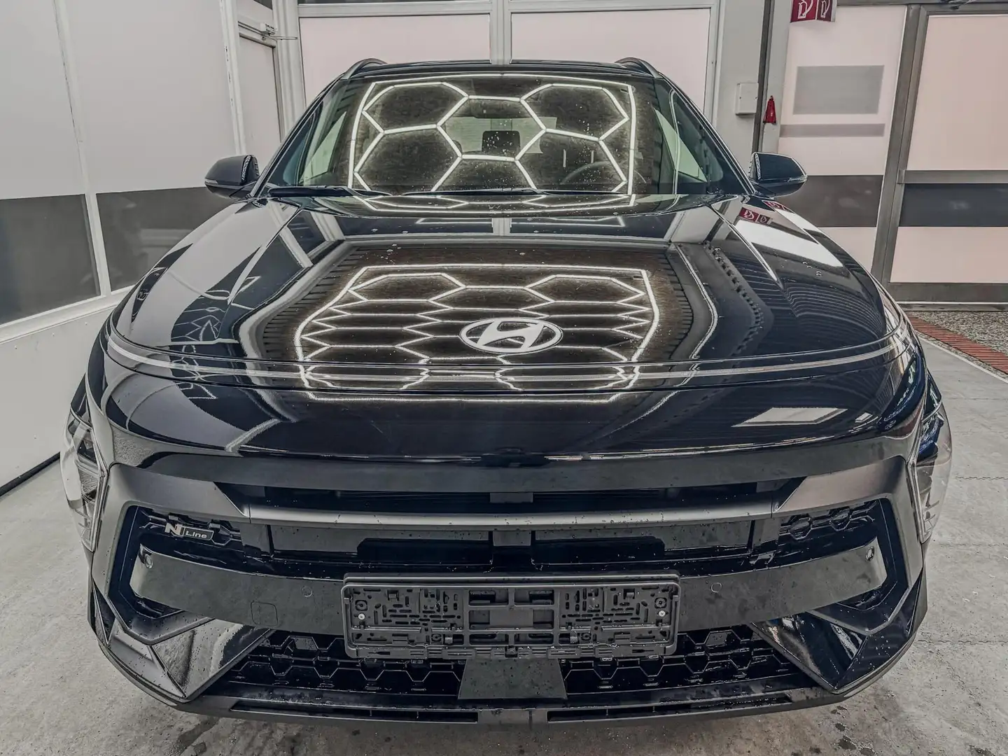 Hyundai KONA PREMIUM PLUS 1.6 T-GDi DCT N-LINE SHZ NAVI ACC ... Noir - 2