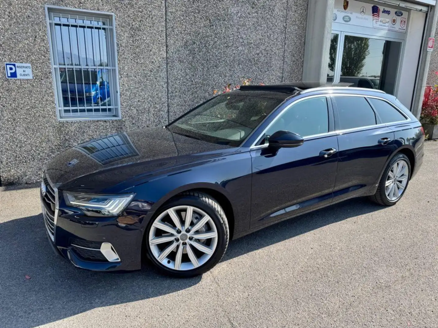 Audi A6 Avant 50 3.0 TDI quattro tiptr Bus. Sport "TETTO" Bleu - 1