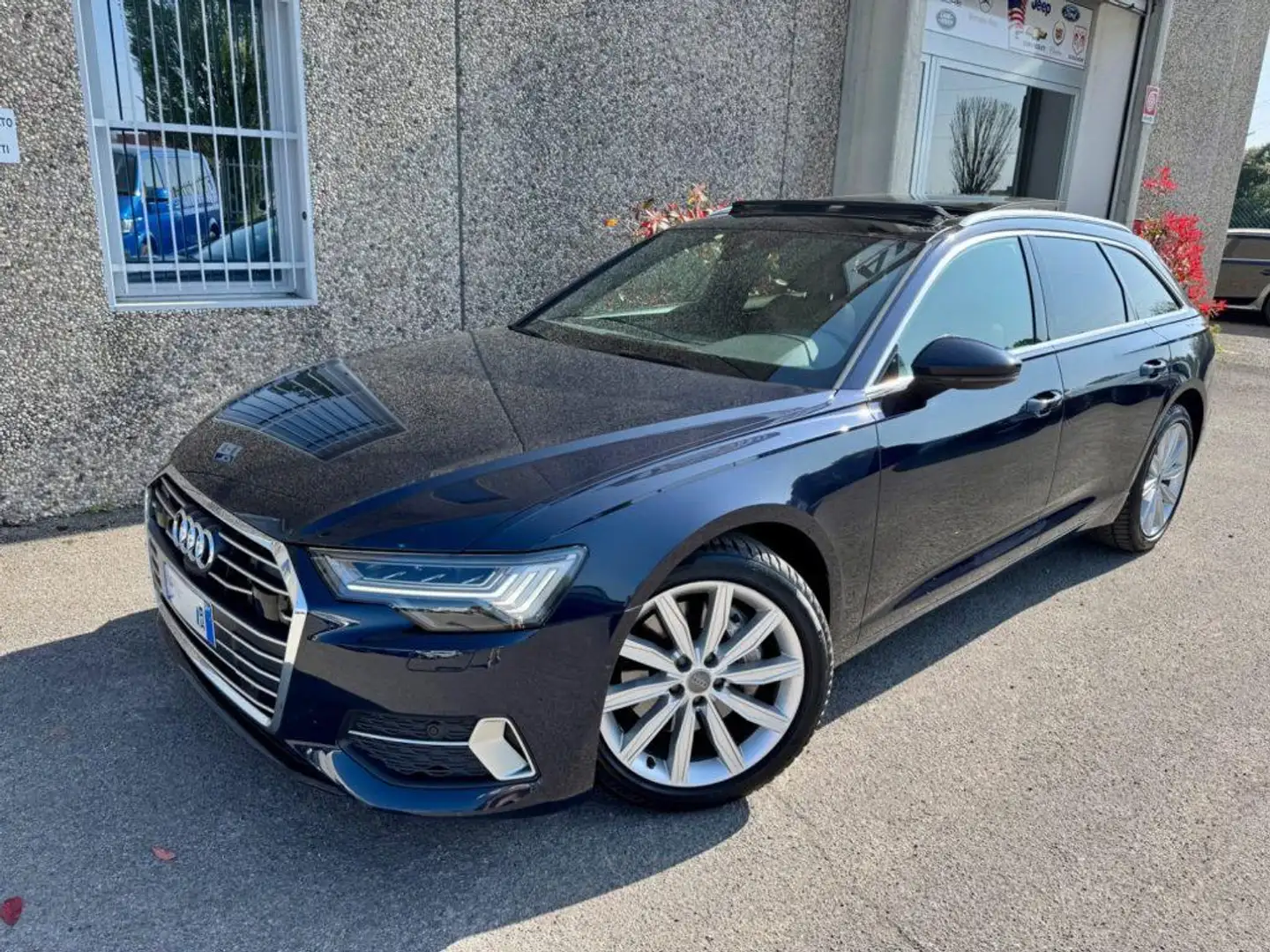 Audi A6 Avant 50 3.0 TDI quattro tiptr Bus. Sport "TETTO" Bleu - 2