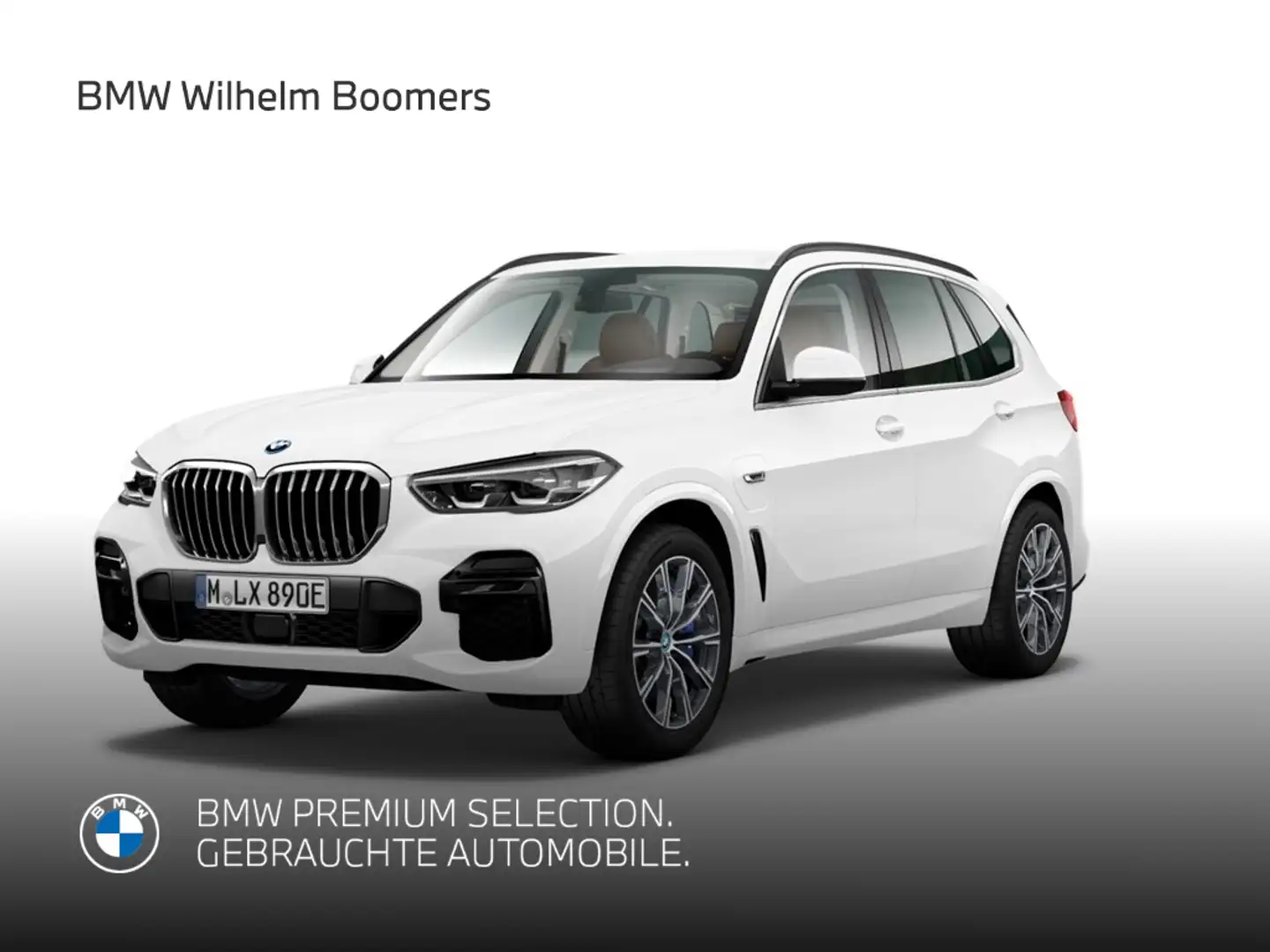 BMW X5 xDrive 45e M Sport AHK Driv.-Assis-Pro Weiß - 1
