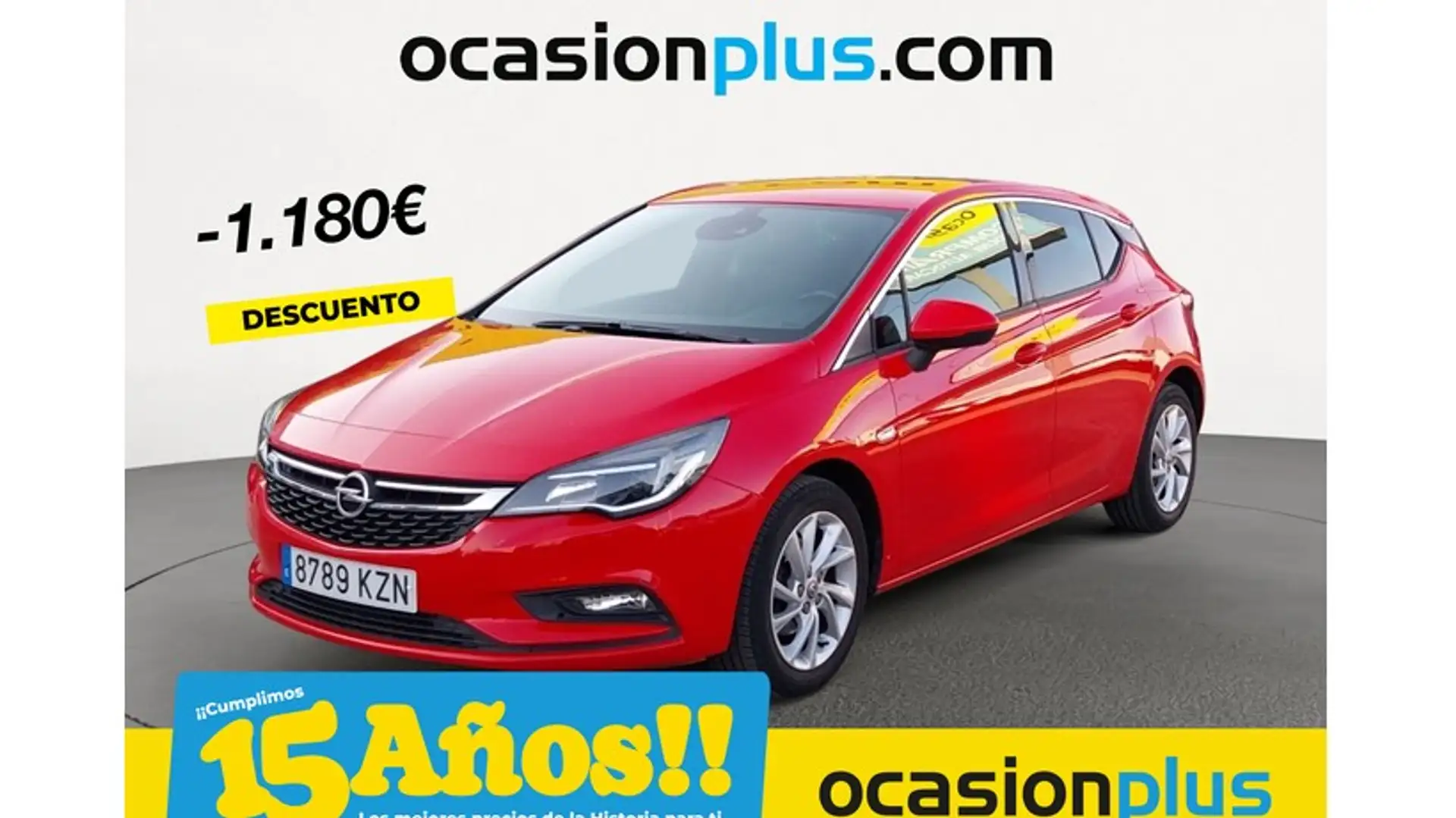 Opel Astra 1.6CDTi S/S Dynamic 110 Rood - 1