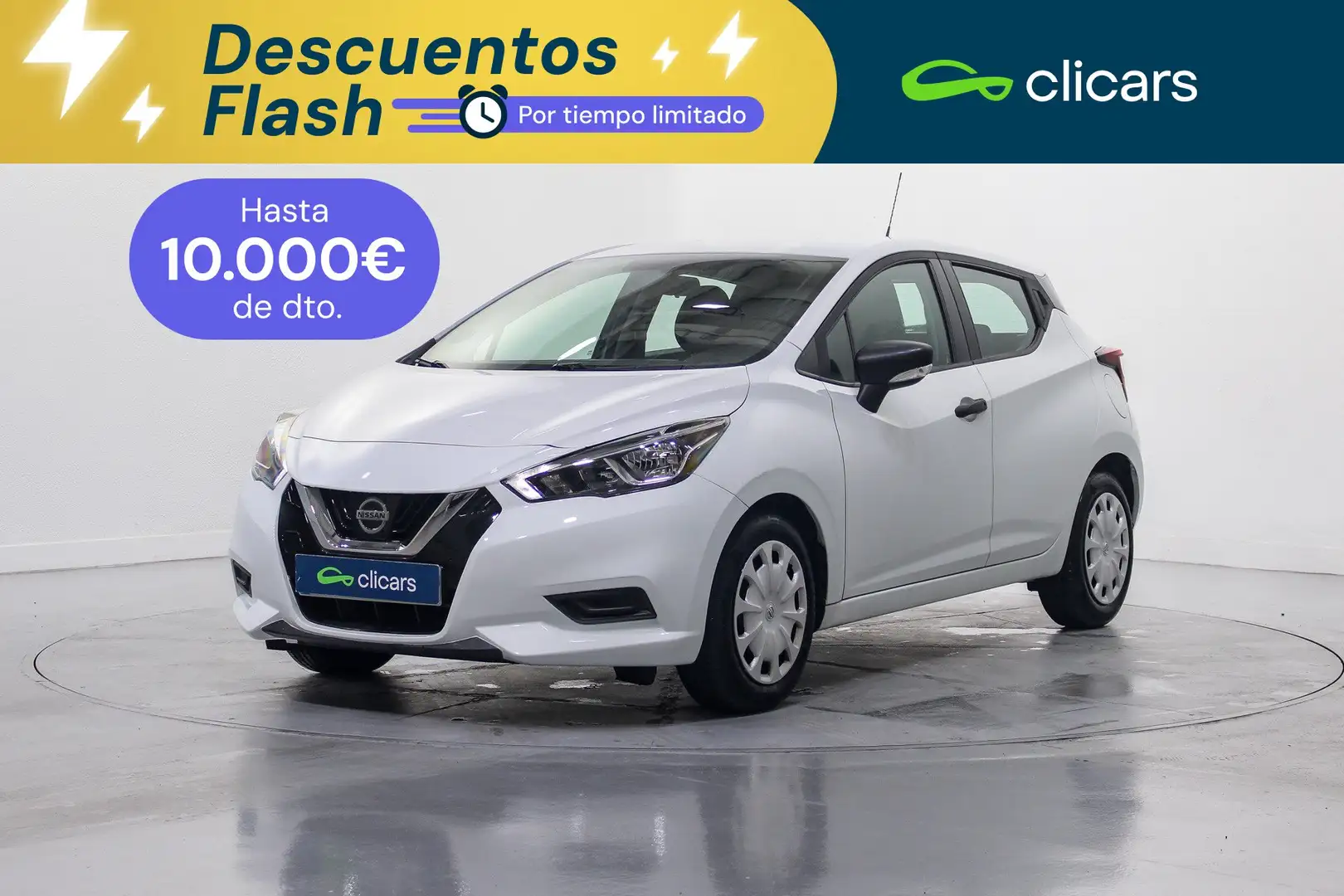 Nissan Micra IG-T S&S Visia+ 90 Blanco - 1