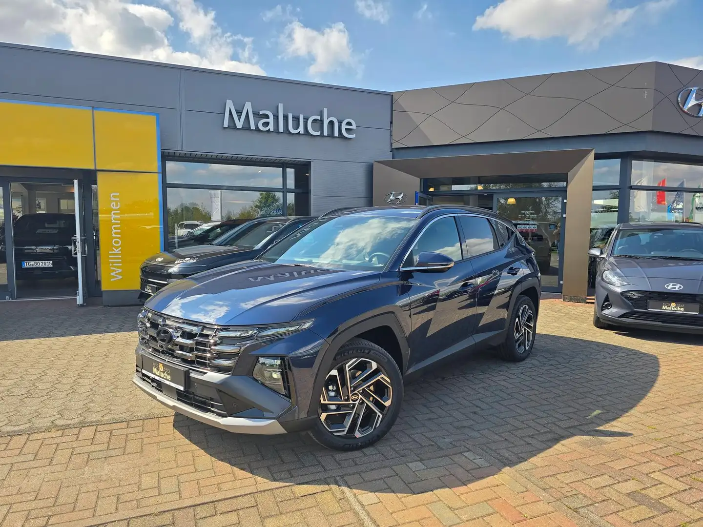 Hyundai TUCSON HEV Prime 6AT+Matrix LED+360° Kamera+ECS+ Blauw - 1