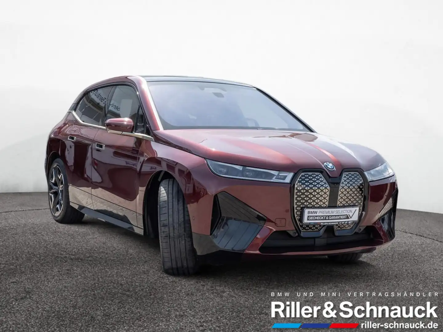 BMW iX xDrive 40 Sport B&W AHK PANO LASER 360° Roşu - 2