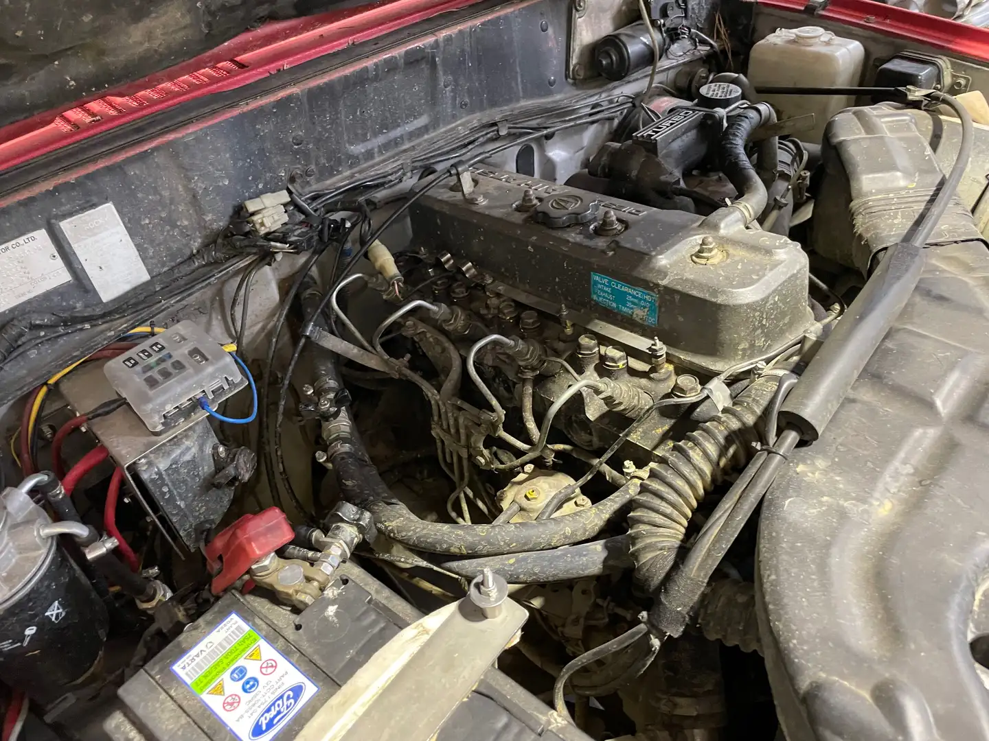 Daihatsu Rocky Rocky F70 2.8 td LVT Rouge - 2