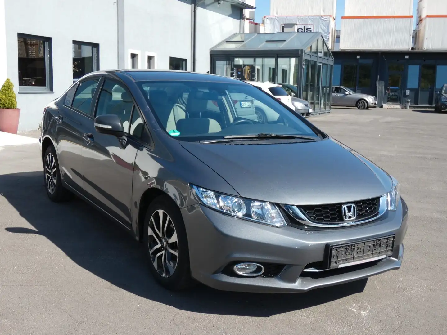 Honda Civic Limo*Klima*Shz* Gris - 2