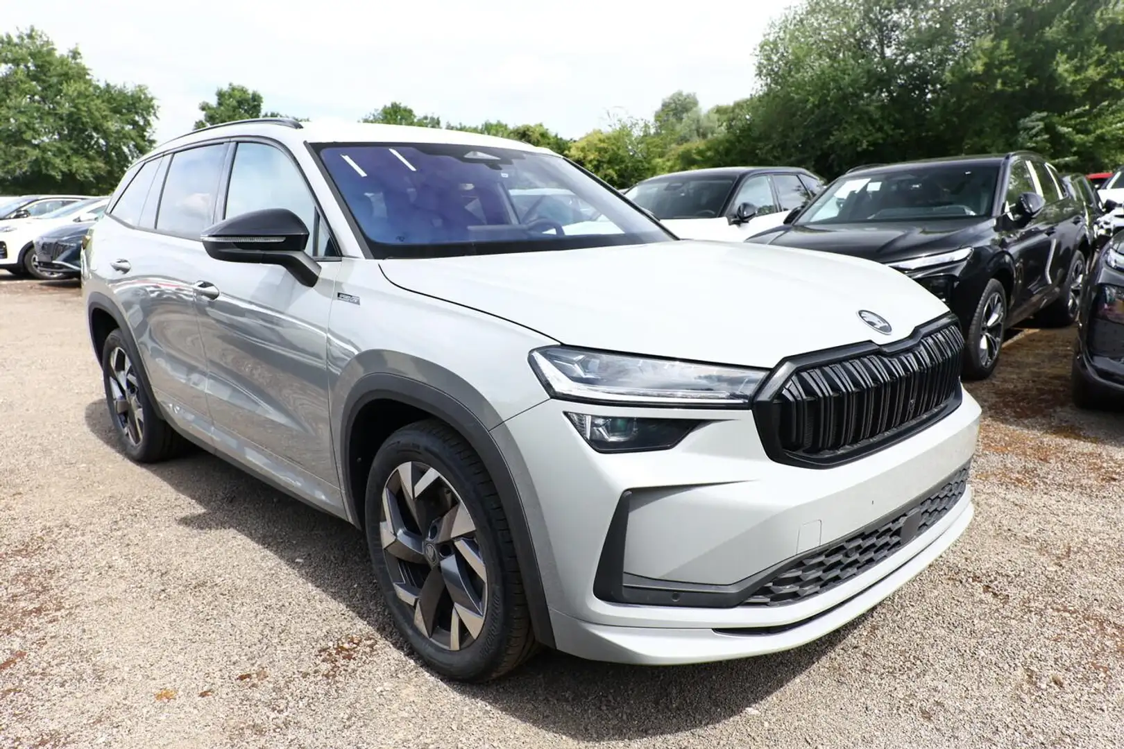 Skoda Kodiaq Sportline 4x4 Sportl AHK 7-S Matrix Nav Kessy A... Grau - 2