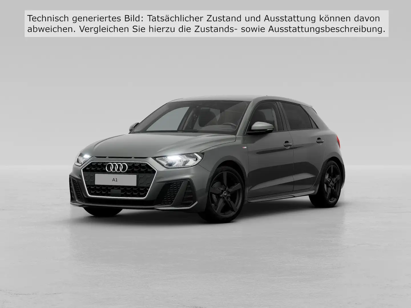 Audi A1 S line 25 TFSI S tronic Gris - 2