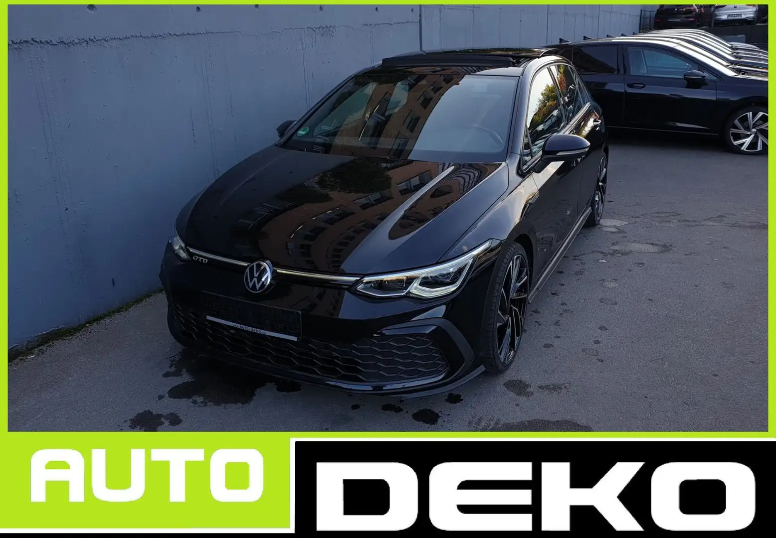 Volkswagen Golf 8 GTD DSG Pano/Matrix/ACC/AHK/19" Schwarz - 1