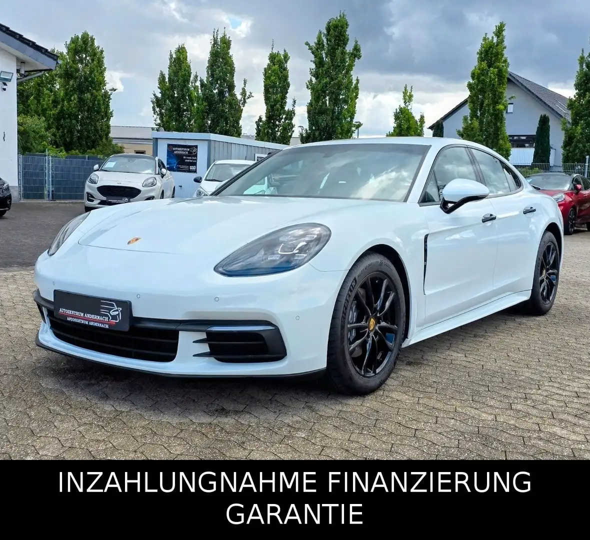 Porsche Panamera 4 Soft Close Leder Navi SHZ PDC Blanc - 1
