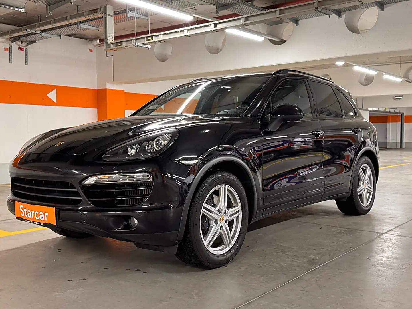 Porsche Cayenne II 3,0 Diesel Aut.*BI-XENON*PANORAMA*NAVI* Schwarz - 1