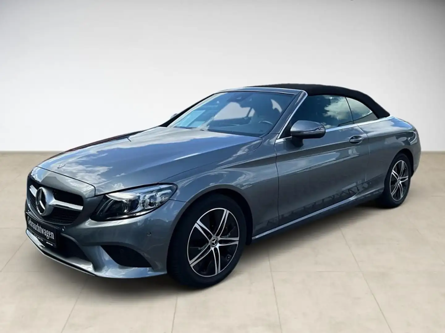 Mercedes-Benz C 220 d (EURO 6d) FLA ParkAss. Navi DynLi Leder Grau - 1