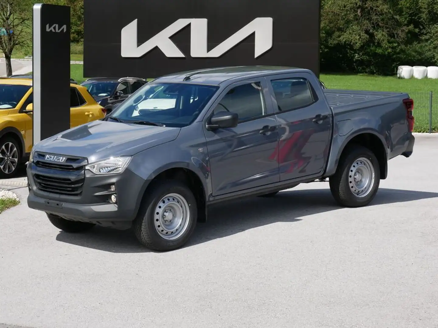 Isuzu D-Max D-MAX Double Cab 4x4 L A/T Grijs - 1