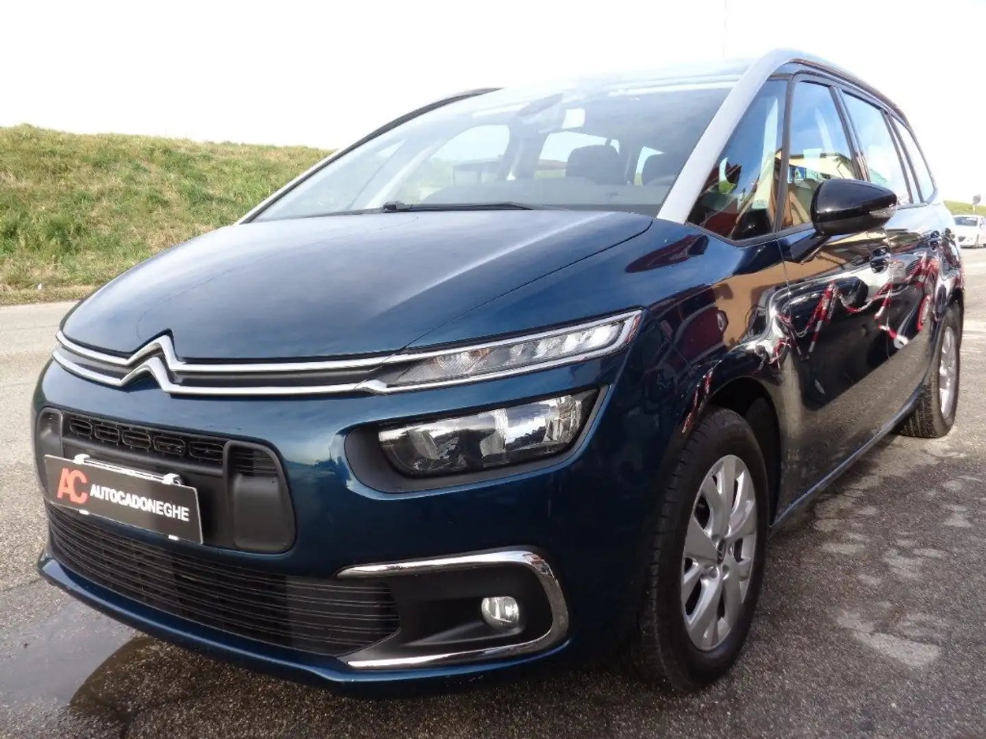 Citroen Grand C4 SpaceTourer 1.5HDi 7 Posti PREZZO VALIDO FINO 30.06,km certif Blu/Azzurro - 2