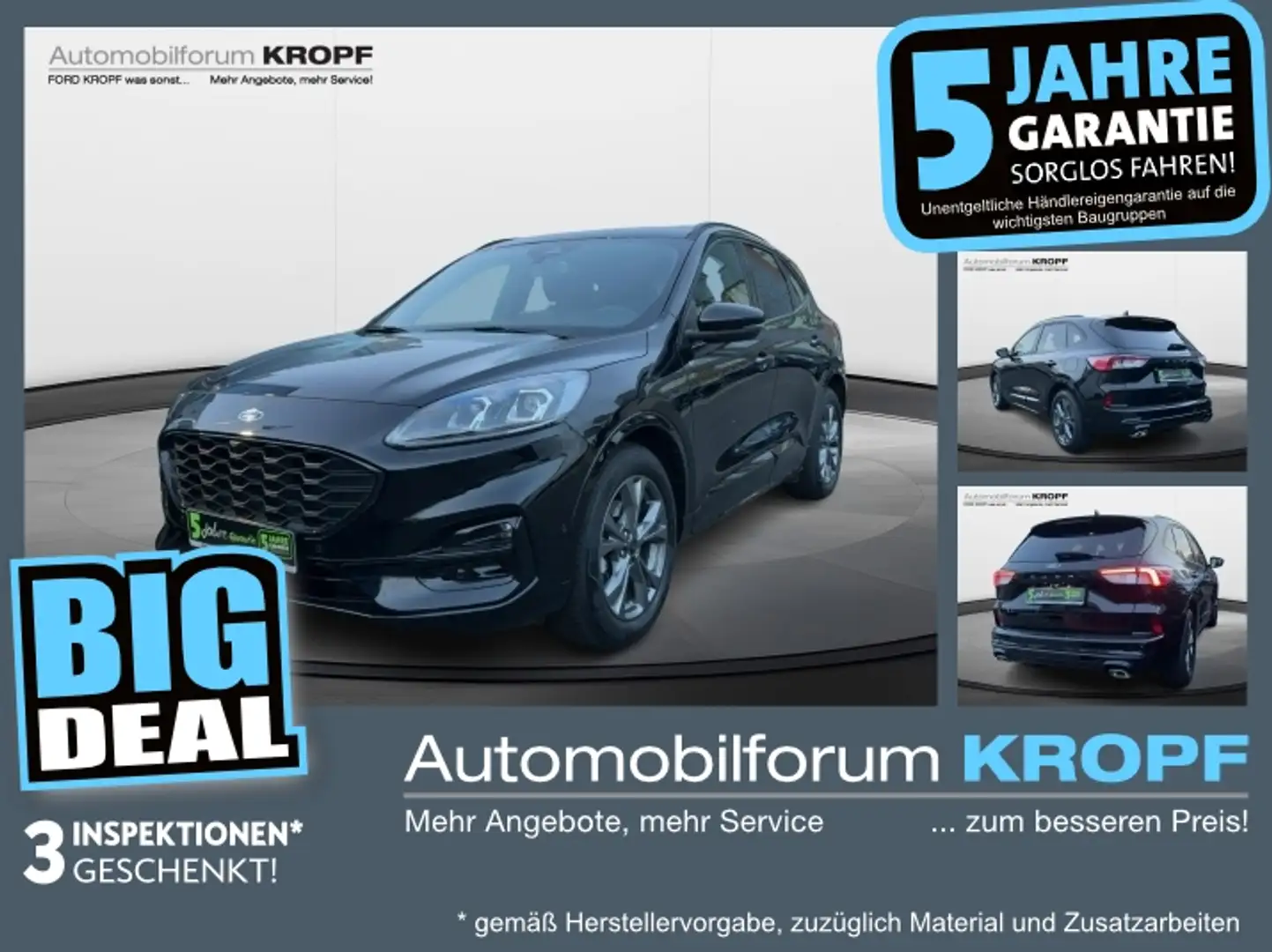 Ford Kuga ST-Line X AHK schwen. PANO LED ACC GJR Nero - 1