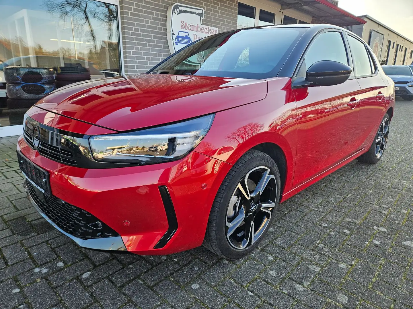 Opel Corsa F GS FACELIFT TURBO KAM LED SHZ INTELLI Rouge - 1