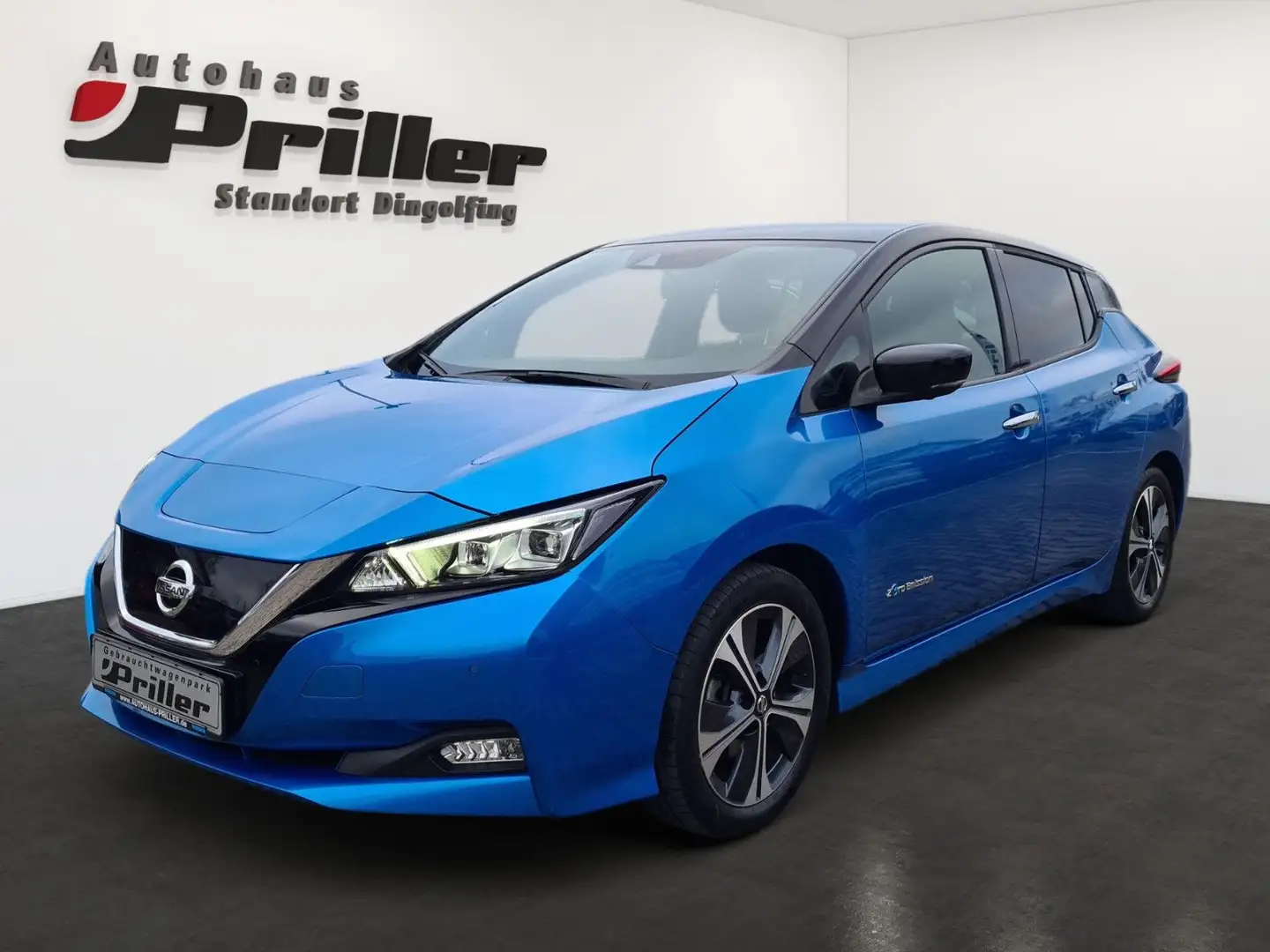 Nissan Leaf 40 kWh Tekna/NAVI/BOSE/ProPilot/LED/Apple Blau - 1