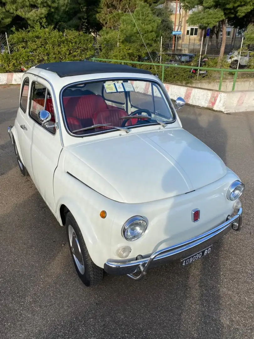 Fiat 500 L 1969 DA AMATORE , TARGHE E LIBRETTO ORIGINALI Weiß - 1