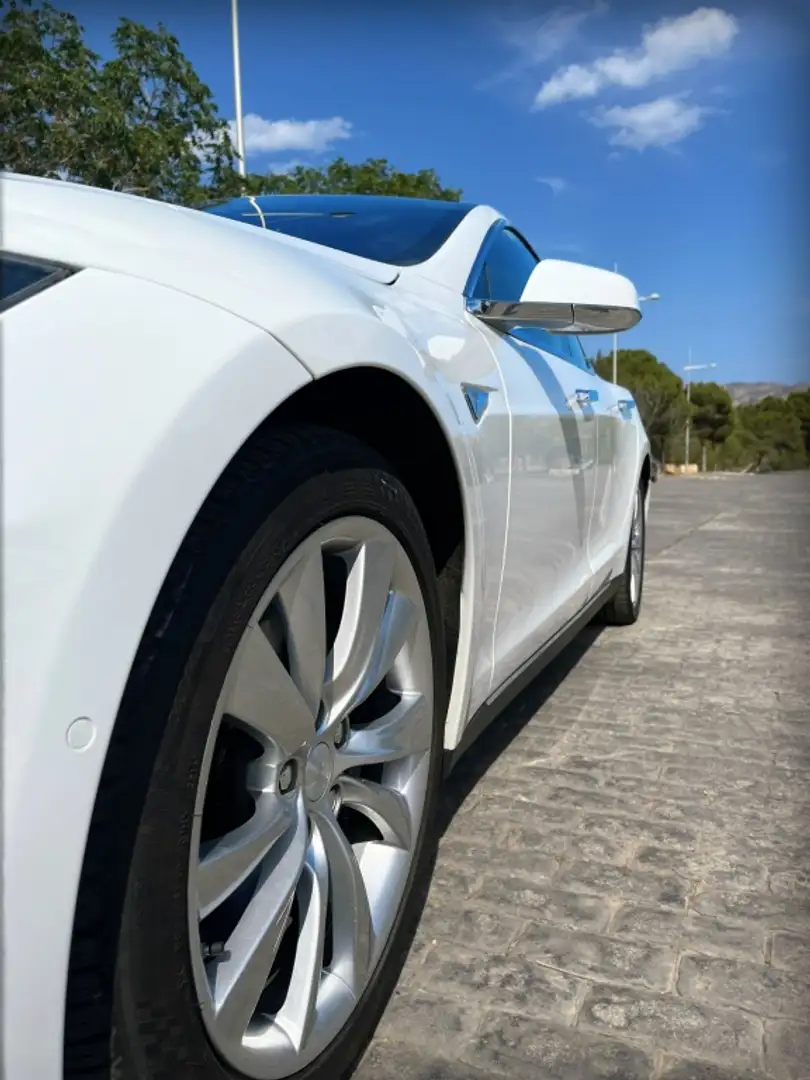 Tesla Model S P85+ RWD Blanc - 2