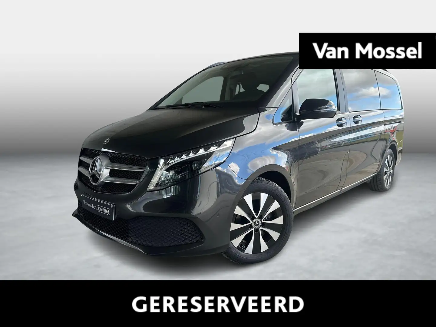 Mercedes-Benz V V250D L2 EDITION+PTS+HIGH BEAM ASSIST+TREKHAAK Grijs - 1