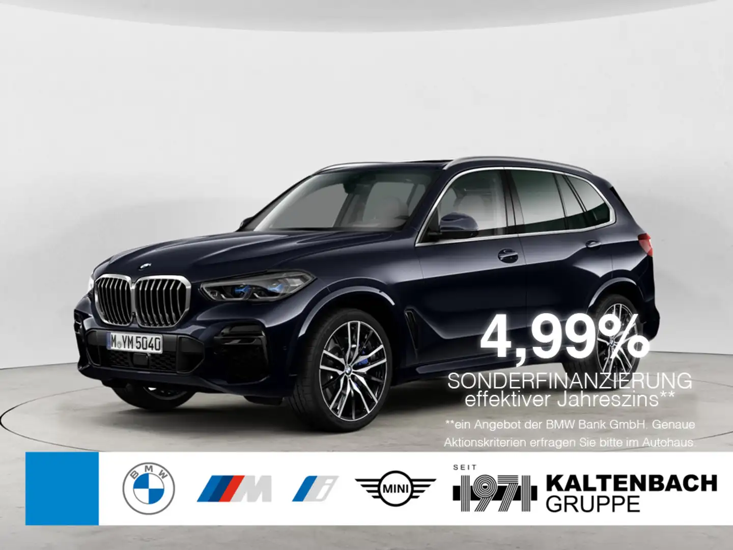 BMW X5 xDrive 40d M-Sport NAVI PANO HUD 360° SHZ Schwarz - 1