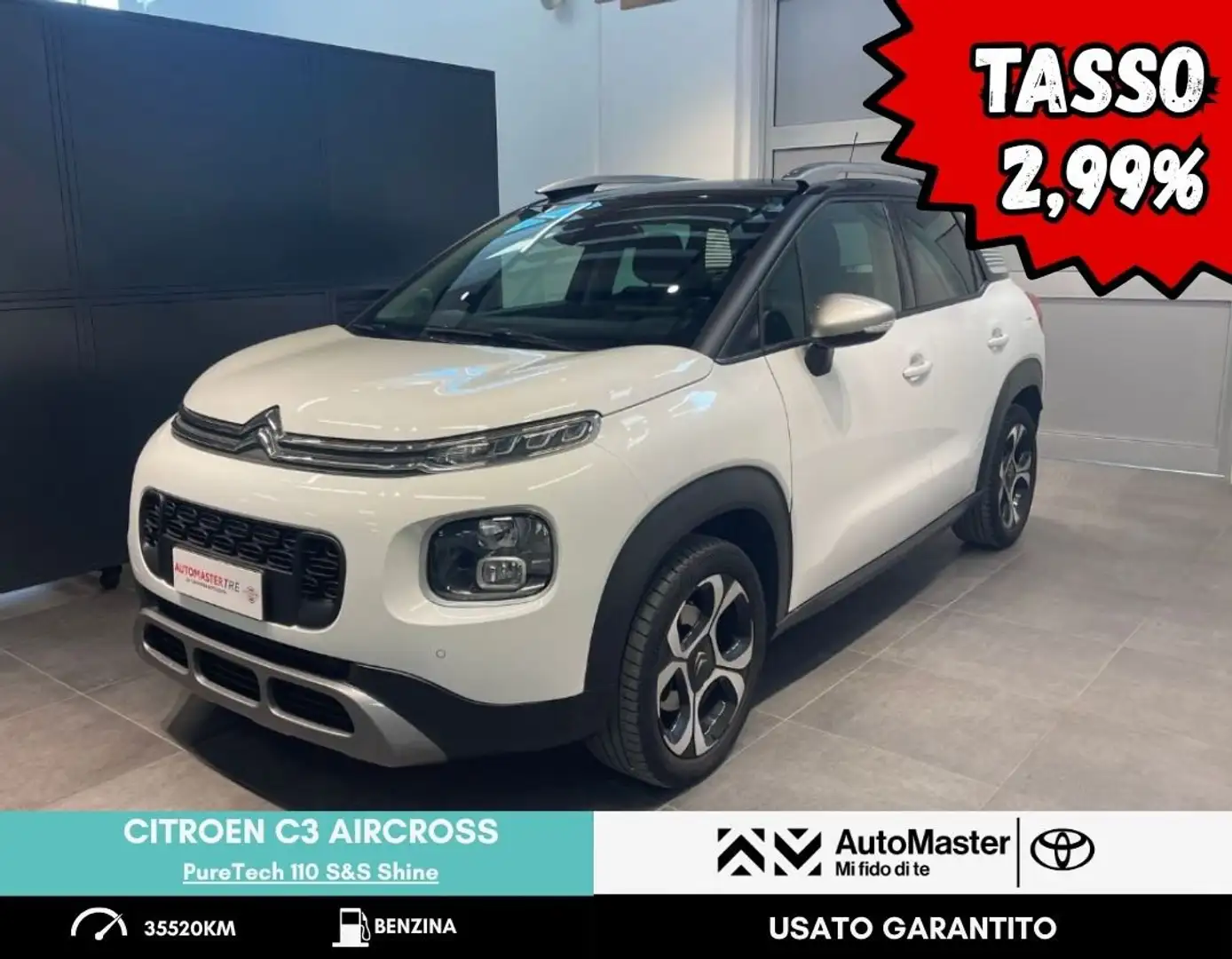 Citroen C3 Aircross PureTech 110 S&S Shine Bianco - 1