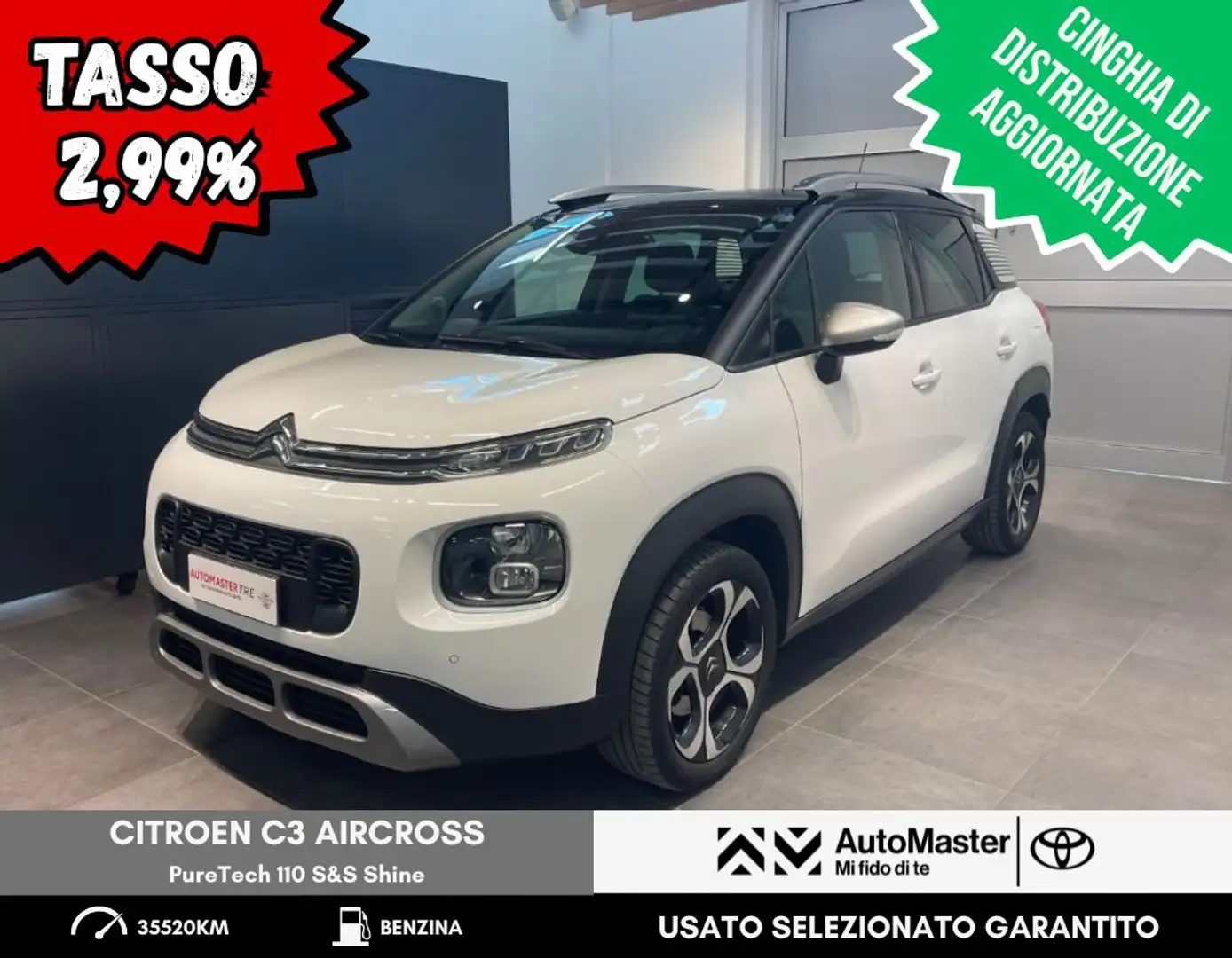 Citroen C3 Aircross PureTech 110 S&S Shine Fehér - 1