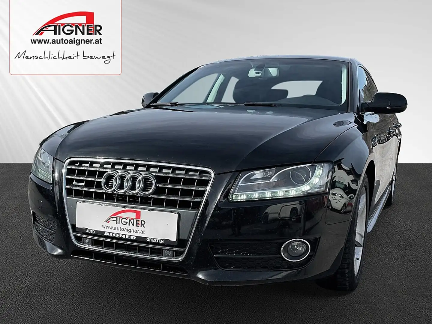 Audi A5 SB 2,0 TDI quattro DPF Zwart - 1