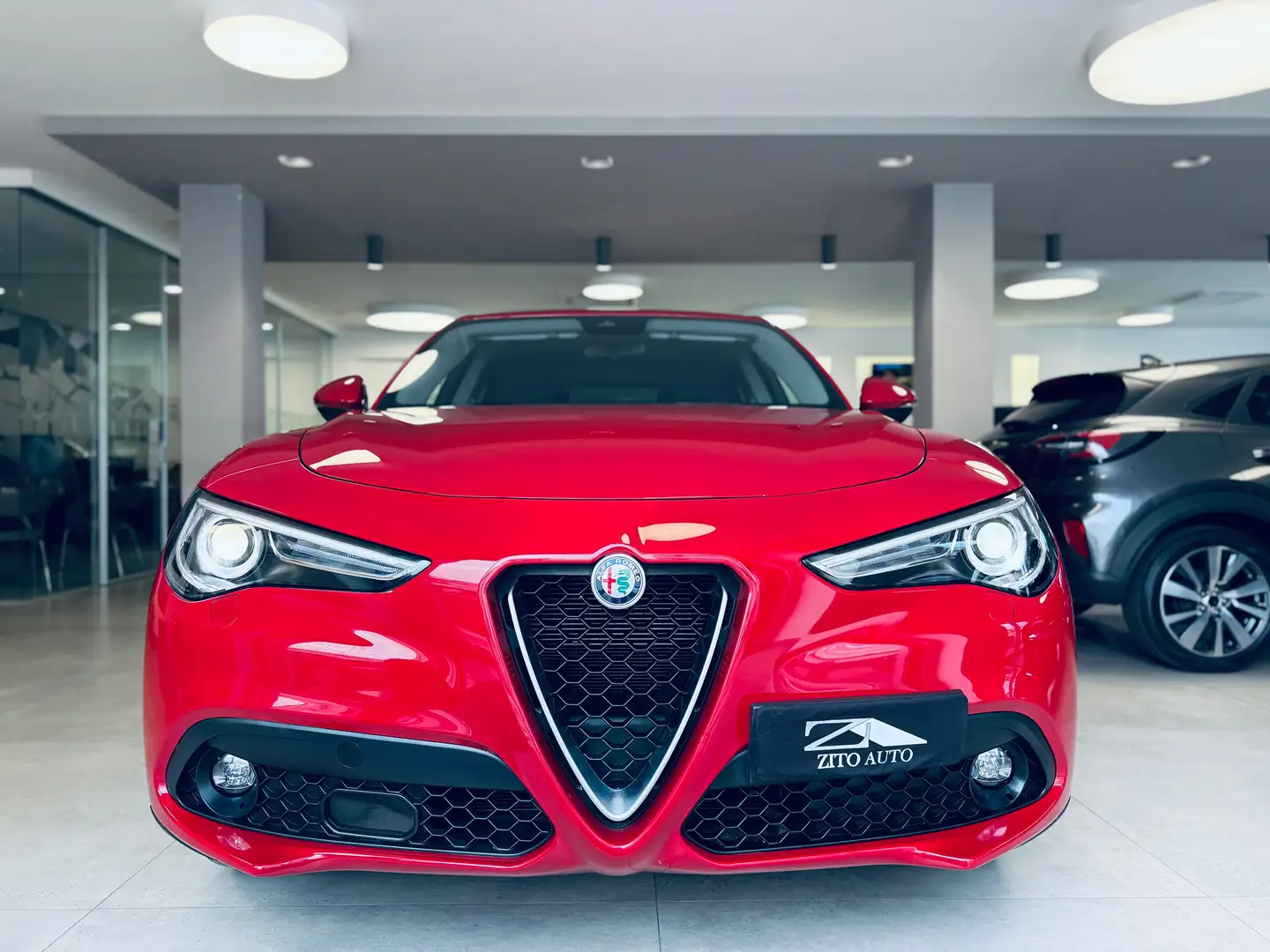 Alfa Romeo Stelvio 2.2 t rwd 160cv auto Rosso - 2