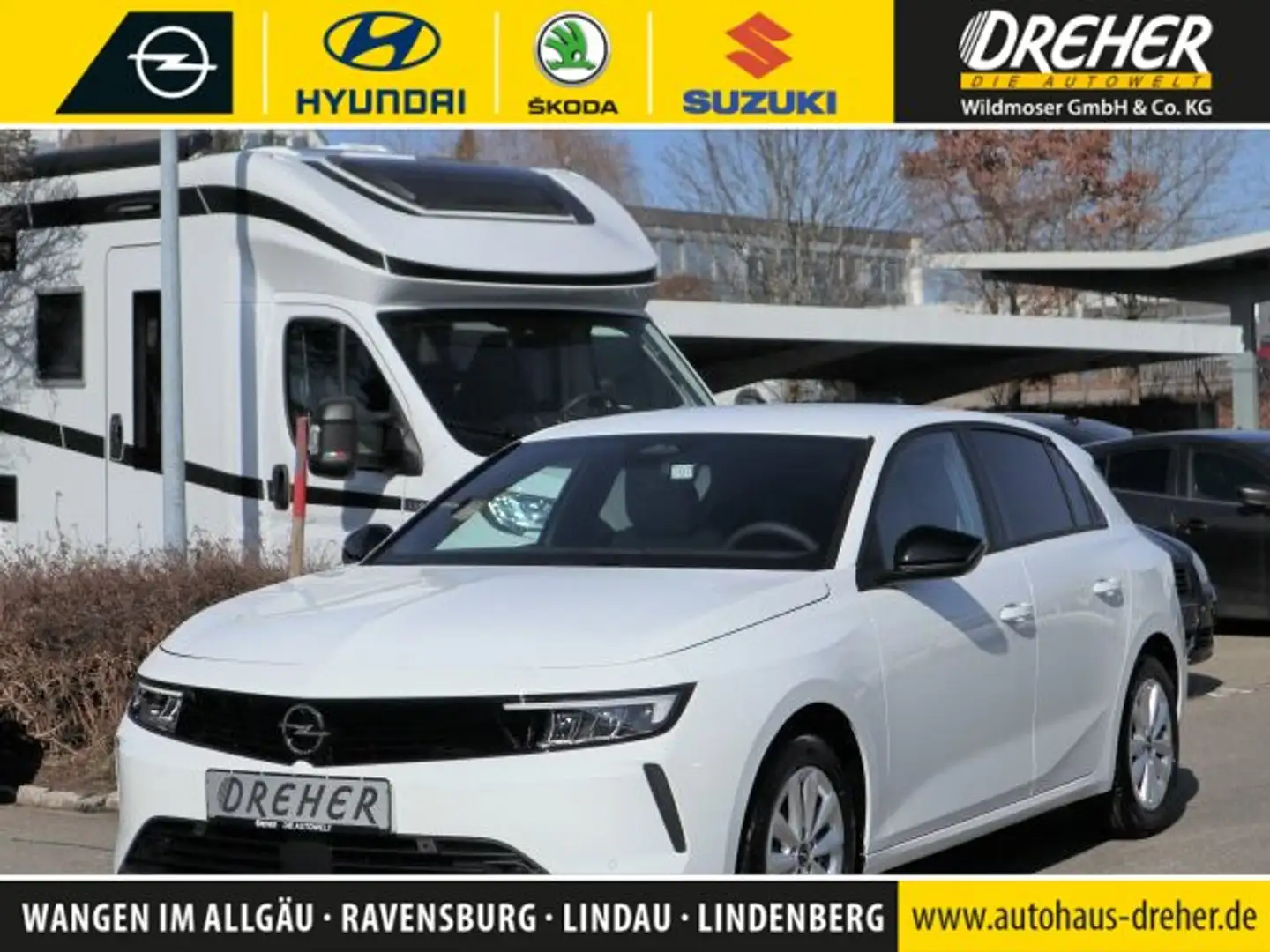 Opel Astra Astra Edition Navi/Lenkrad-u.Sitzhzg/Apple Carplay Weiß - 1