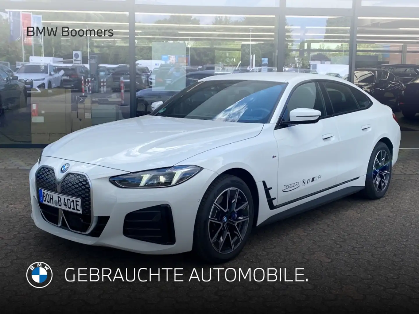 BMW i4 eDrive 40 Gran Coupe M Sport Lordose ACC HUD Liefe Weiß - 1