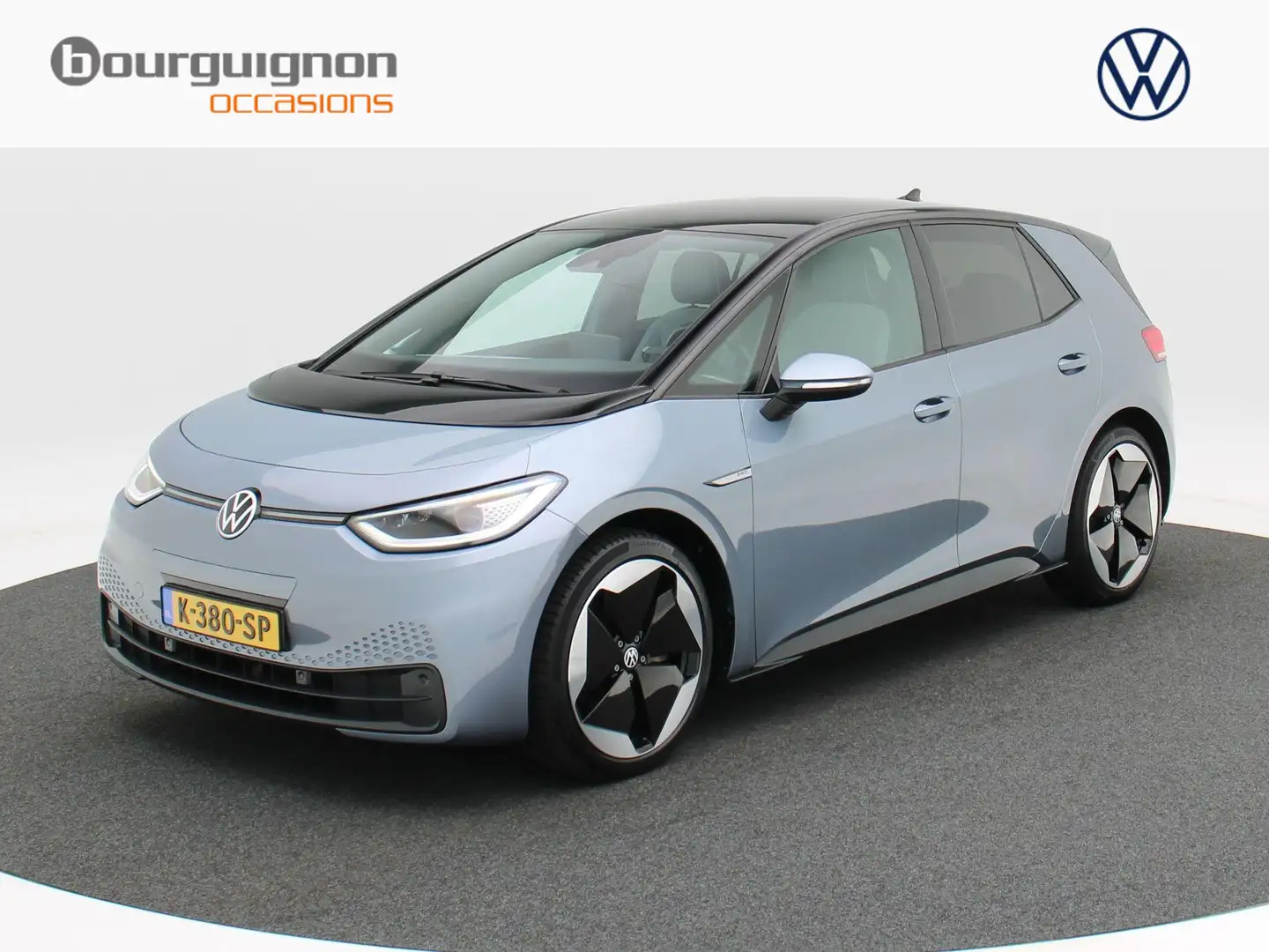 Volkswagen ID.3 Business 58 kWh 204 Pk | Adaptive Cruise | CarPlay Blauw - 1