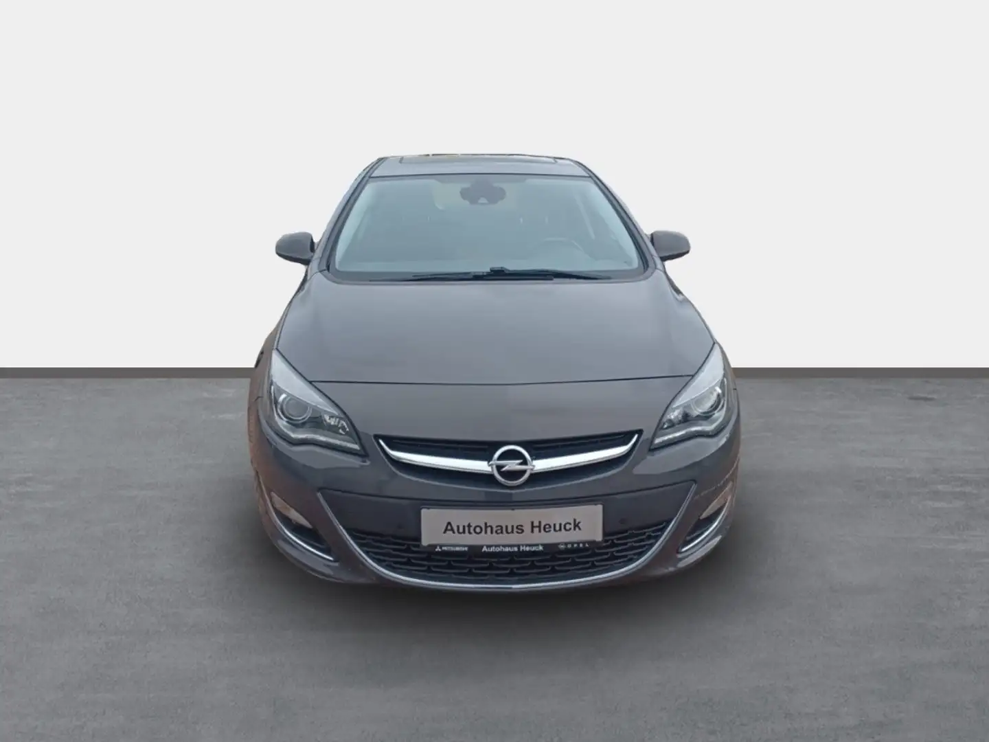 Opel Astra J Exklusiv 1.4 Turbo Navi Leder Bi-Xenon Kurvenlic Grau - 2