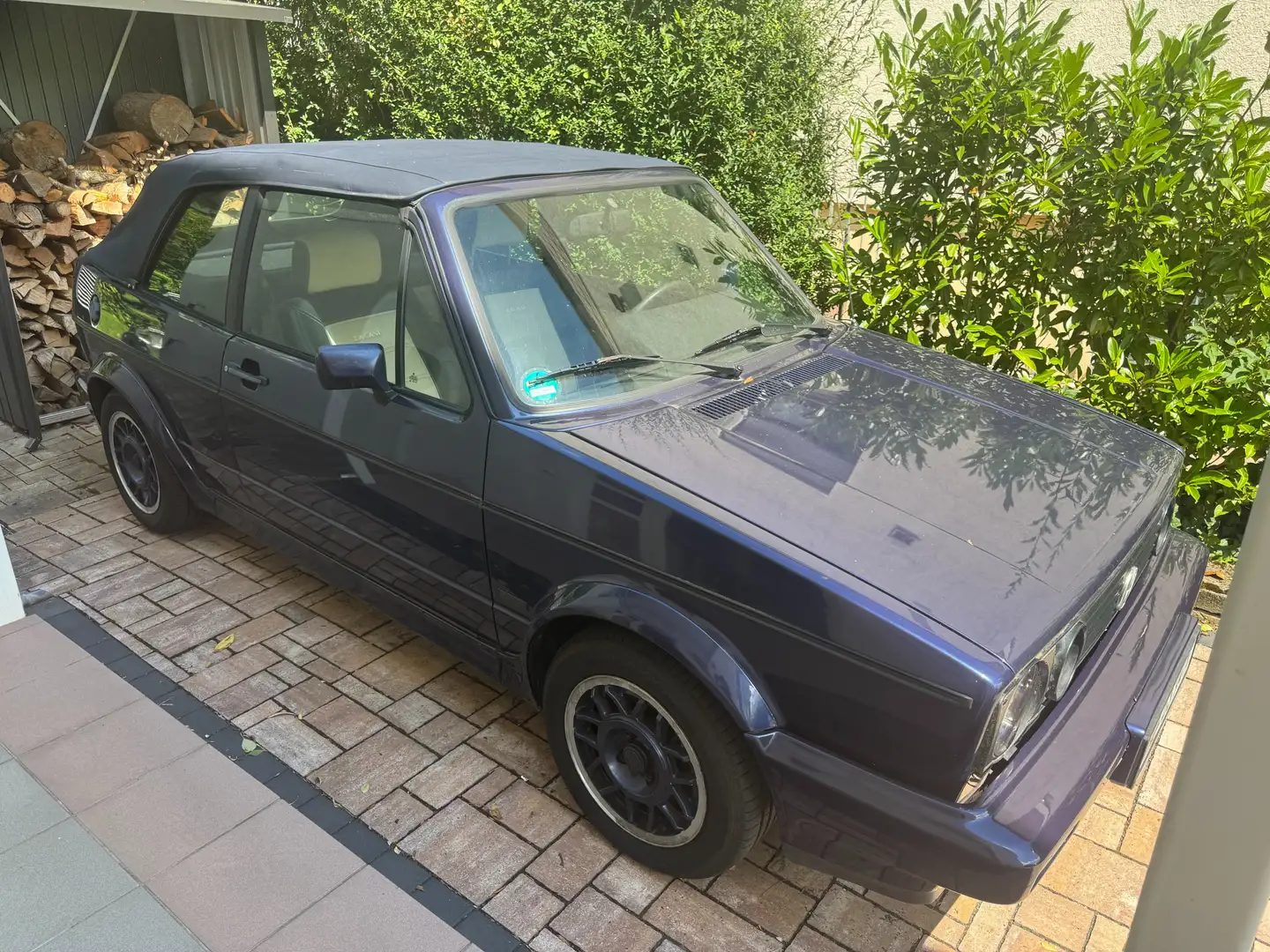 Volkswagen Golf Cabriolet Golf I Cabriolet Cabrio Karmann Blau - 2