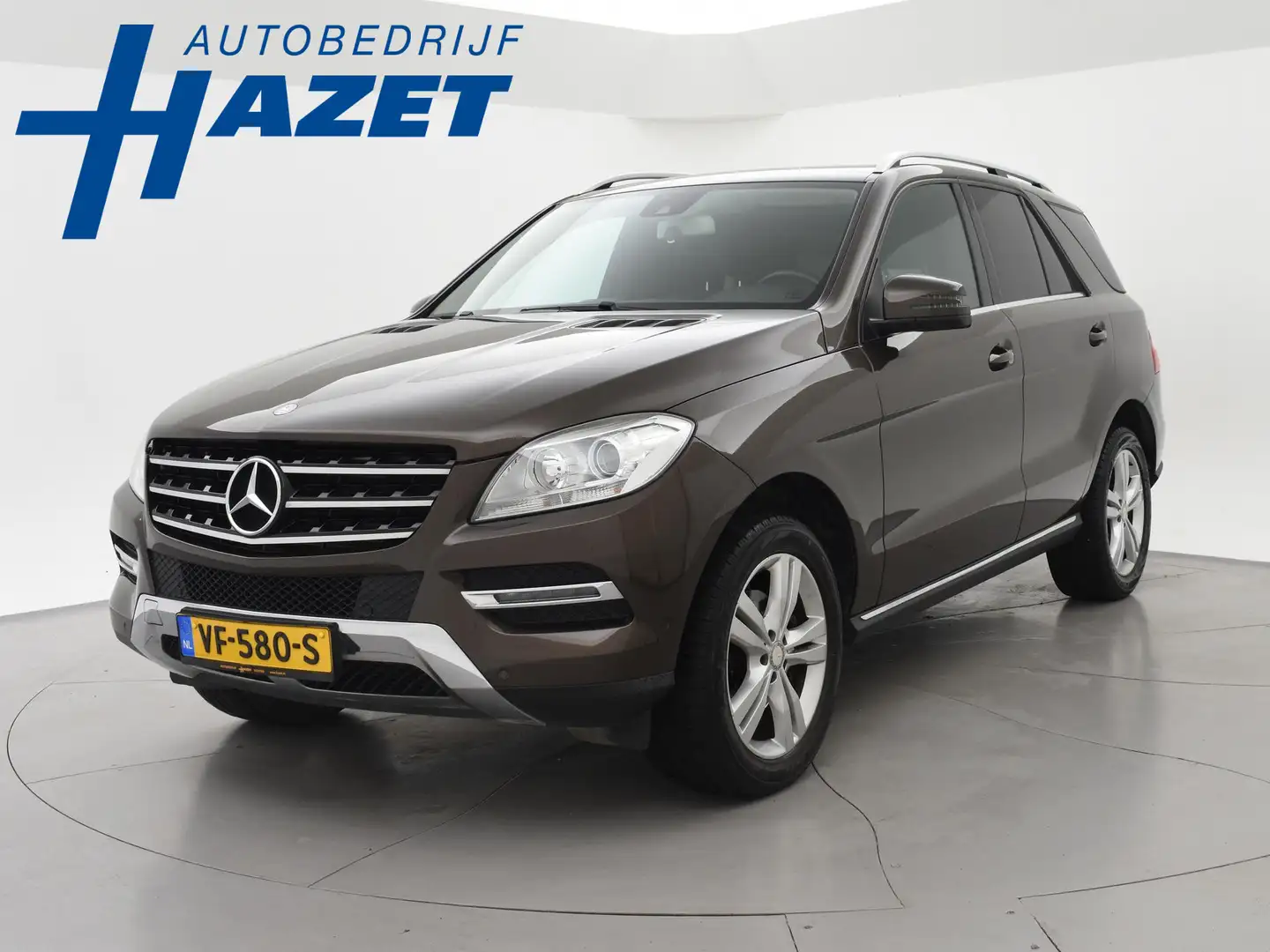 Mercedes-Benz ML 350 M-klasse V6 BLUETEC 258 PK EURO 6 GRIJS KENTEKEN + Marrón - 1