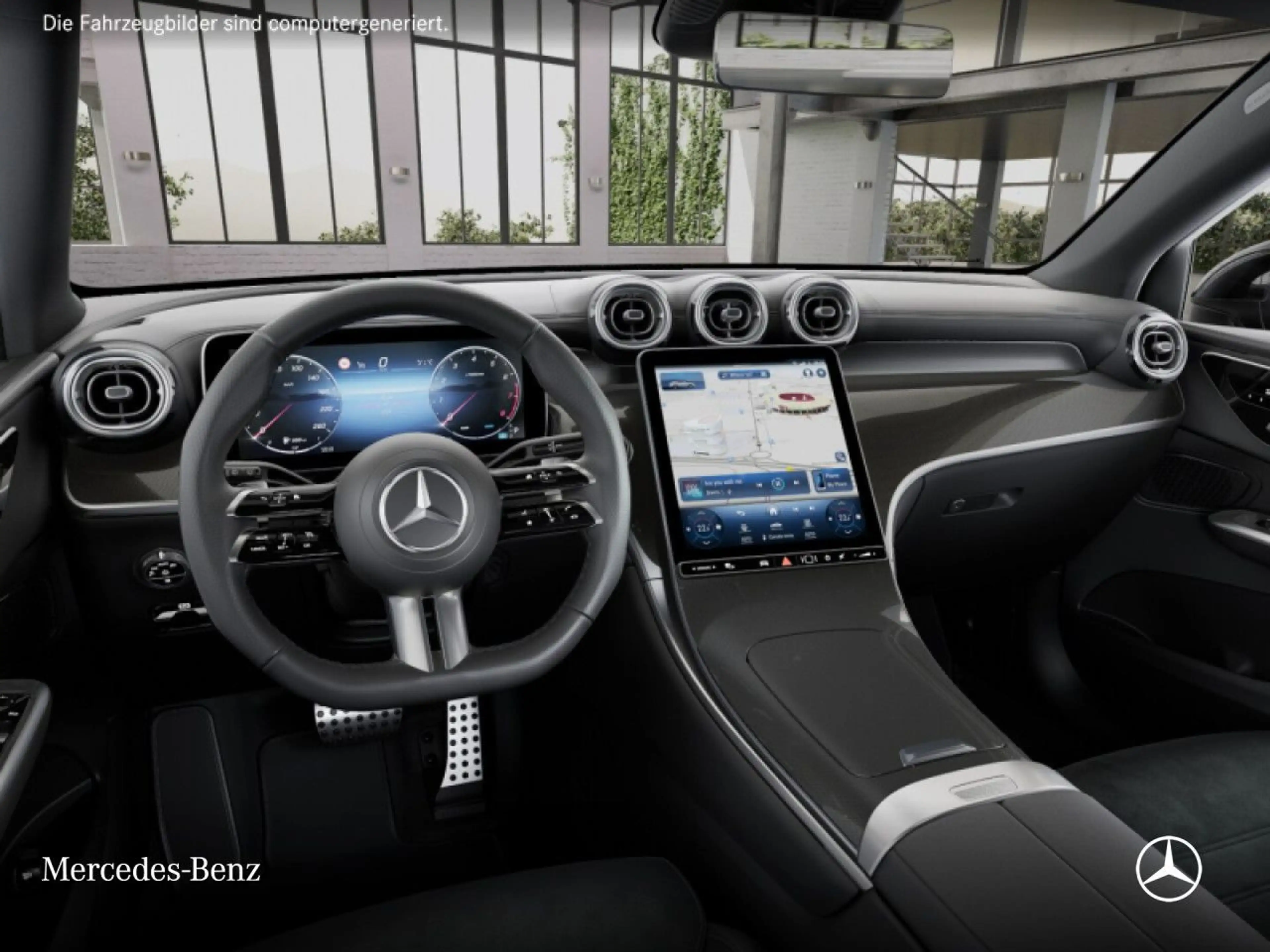 Mercedes-Benz GLC 200 4M AMG+NIGHT+360+LED+TOTW+KEYLESS+9G — photo 9