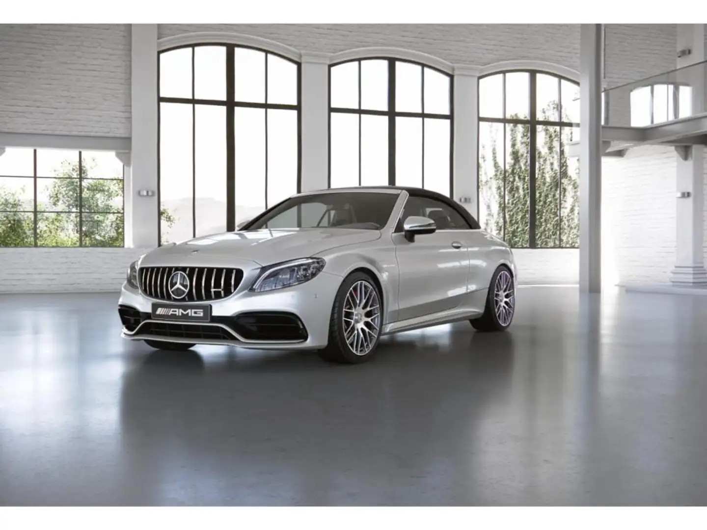 Mercedes-Benz C 63 AMG C 63 S Cabriolet 360°+Keyless-GO+19 Weiß - 1