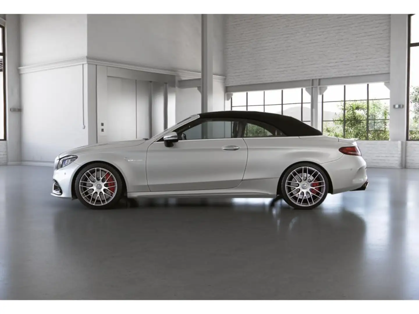 Mercedes-Benz C 63 AMG C 63 S Cabriolet 360°+Keyless-GO+19 Weiß - 2