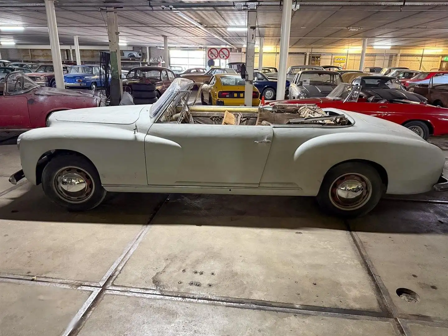 Lancia Aurelia B50 cabrio 1953 Mavi - 2