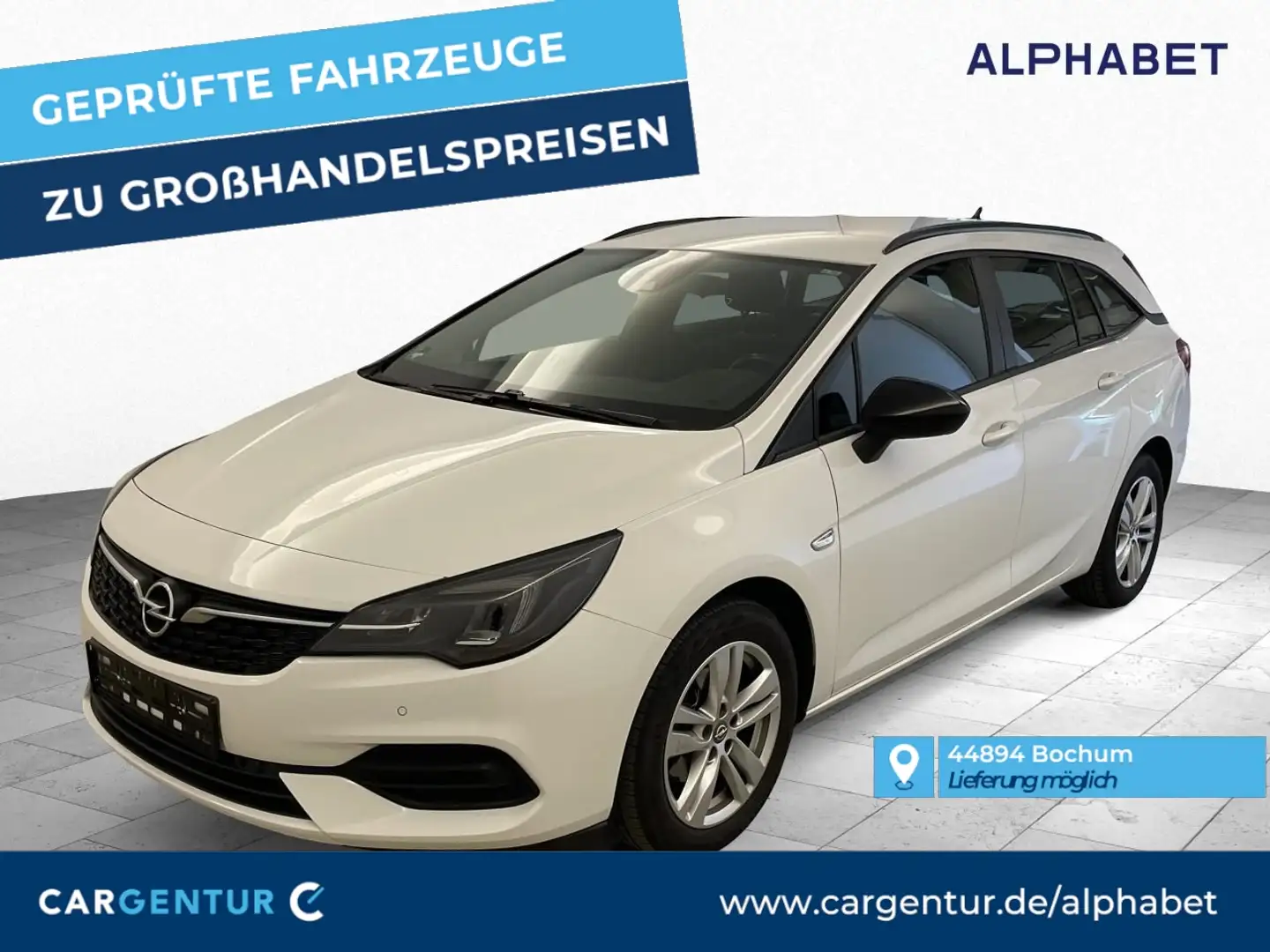 Opel Astra K 1.5 D Edition Navi Lane AUT PDC SHZ Weiß - 1