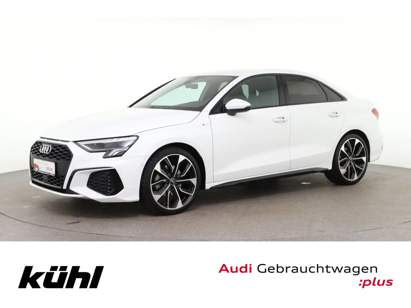 Audi A3 35 TFSI S tronic S line LED/ACC/Nav Weiß - 1
