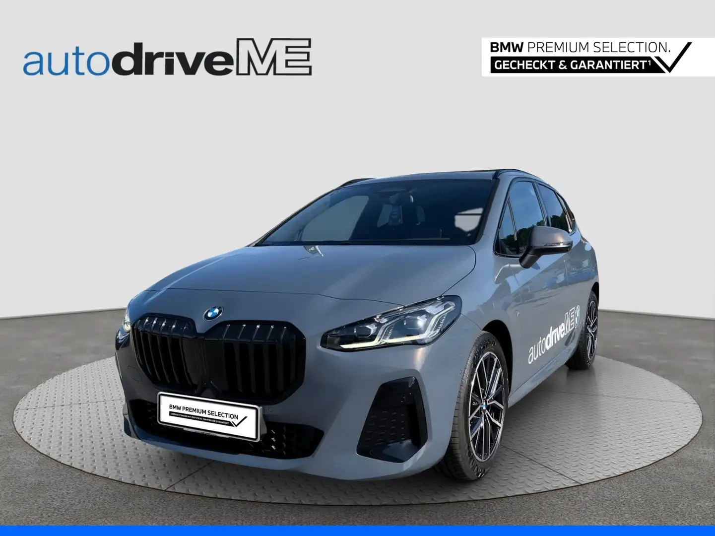BMW 218 d Active Tourer M-Sport Grau - 1