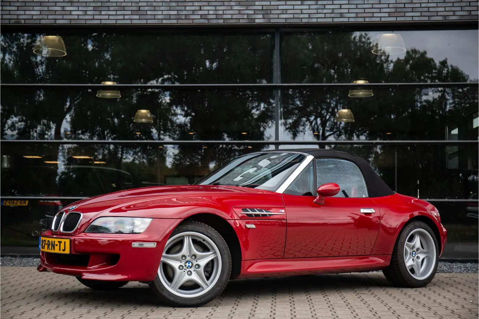 BMW Z3 Roadster 3.2 M , Imolarood, Leer, Rood - 2