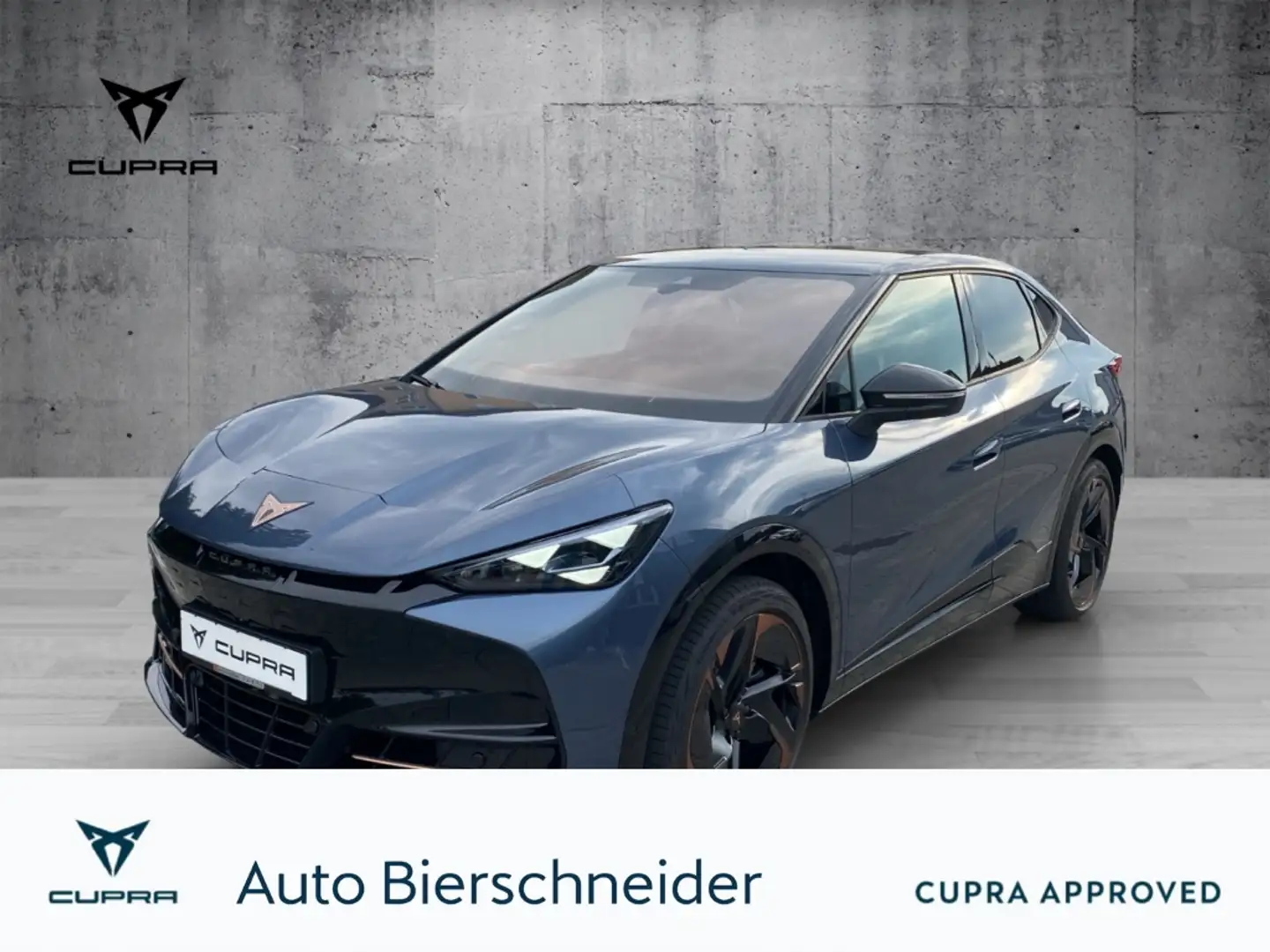 CUPRA Tavascan VZ 4Drive 21 PANO  TOP VIEW HUD | SENNHEISER Blauw - 1