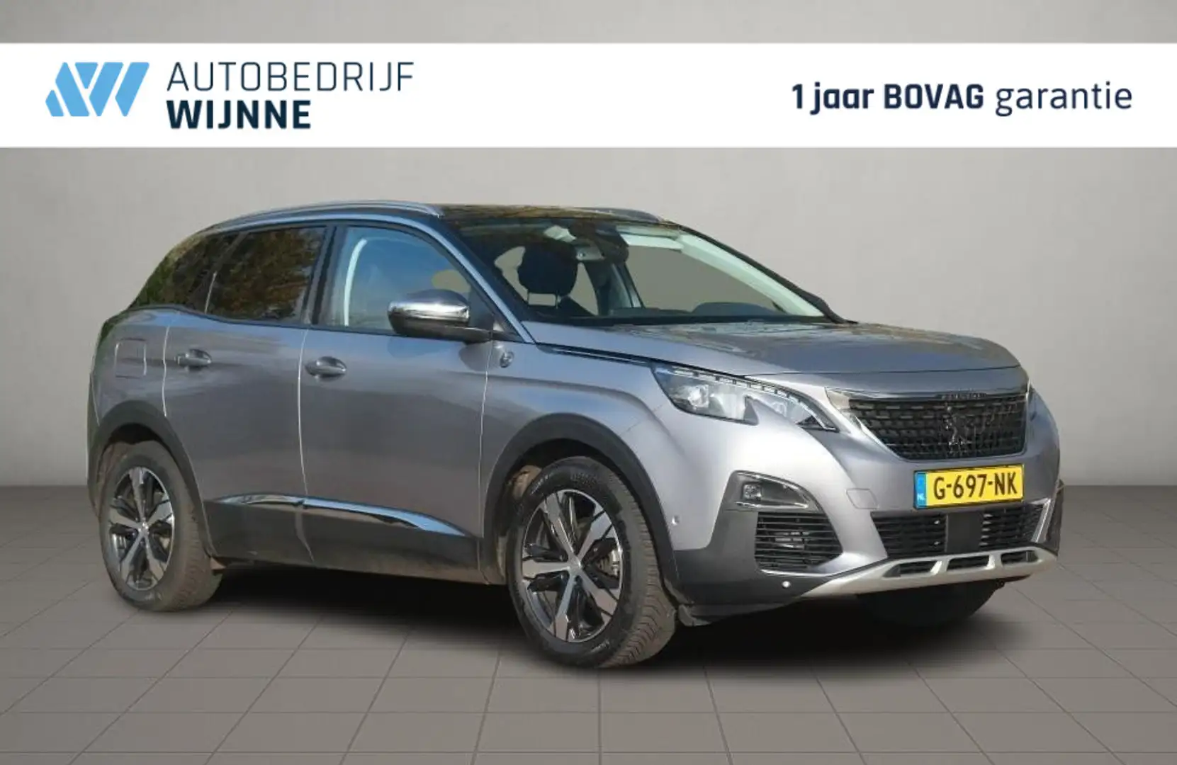 Peugeot 3008 1.2 PureTech 130pk Crossway | Navi | App Connect | Grijs - 1
