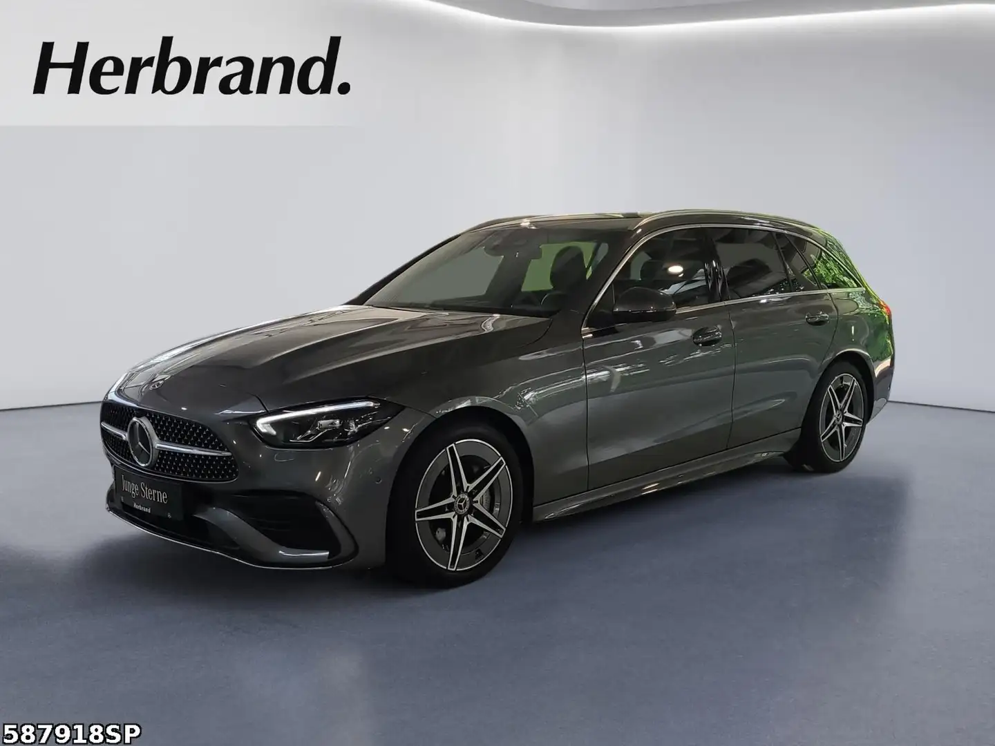 Mercedes-Benz C 220 d T AMG AHK DISTRONIC LED KAMERA EASYPACK Gris - 1
