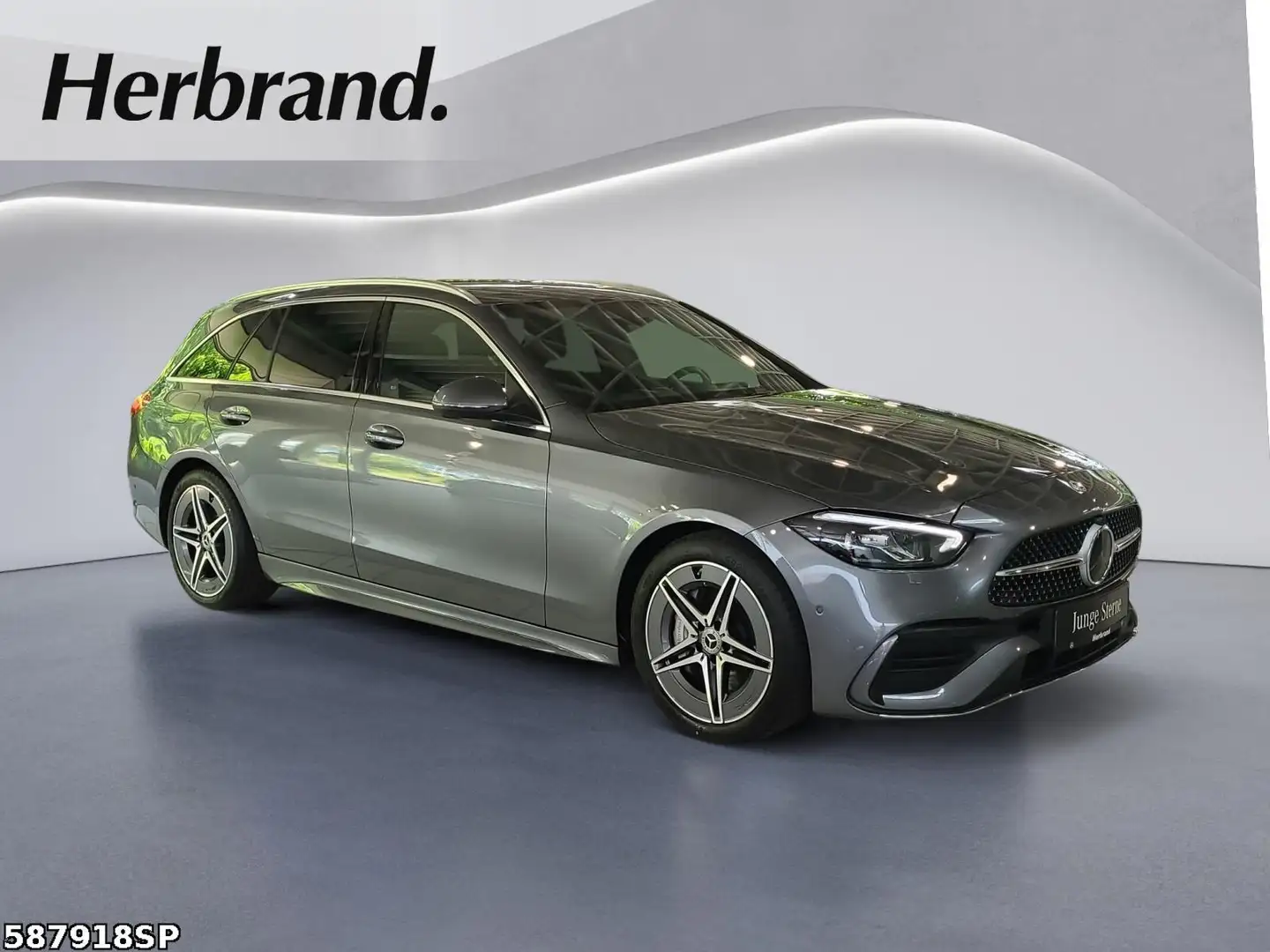 Mercedes-Benz C 220 d T AMG AHK DISTRONIC LED KAMERA EASYPACK Gris - 2